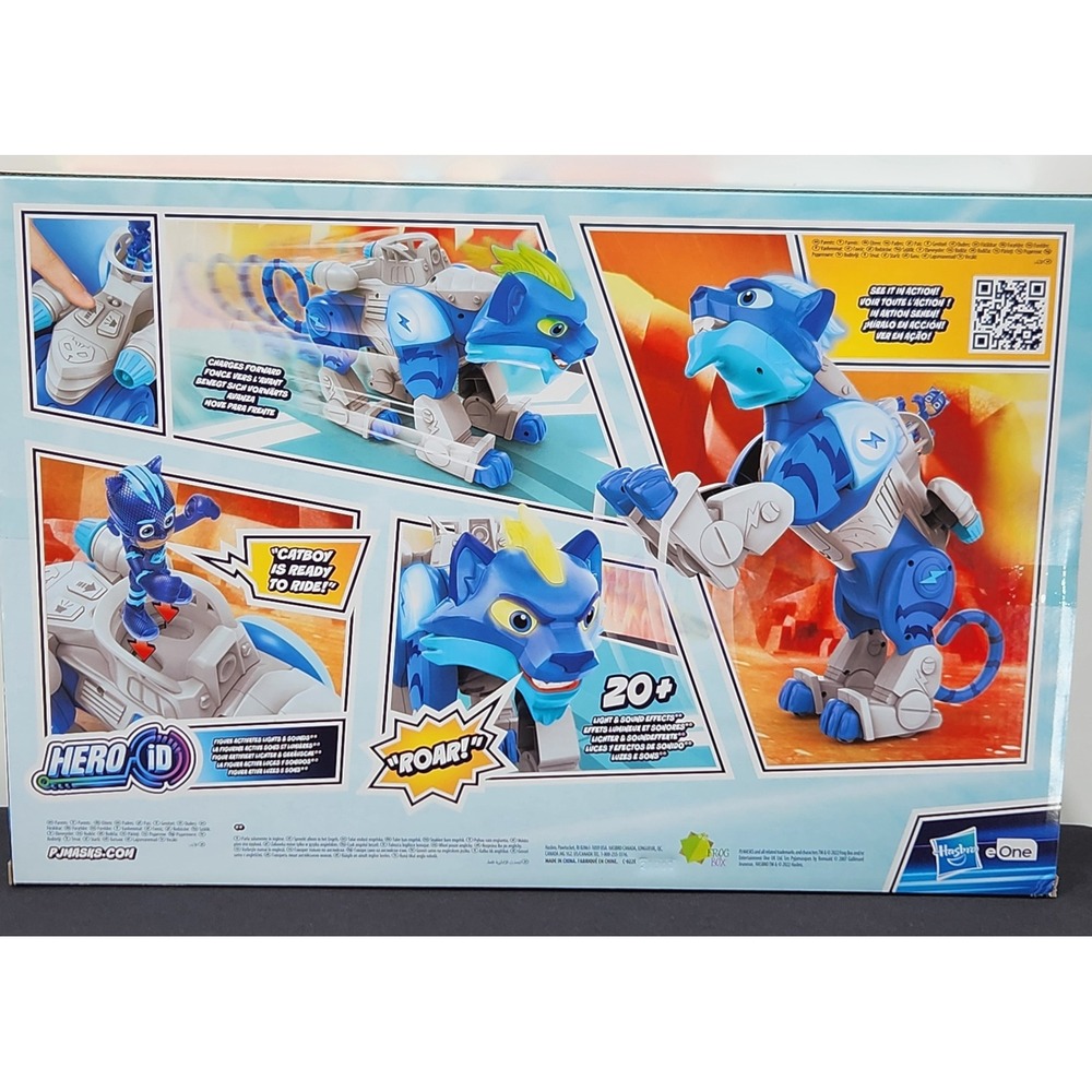 PJ Masks Animal Power Charge & Roar Power Cat Toy Action Figure New in Box - Picture 7 of 13